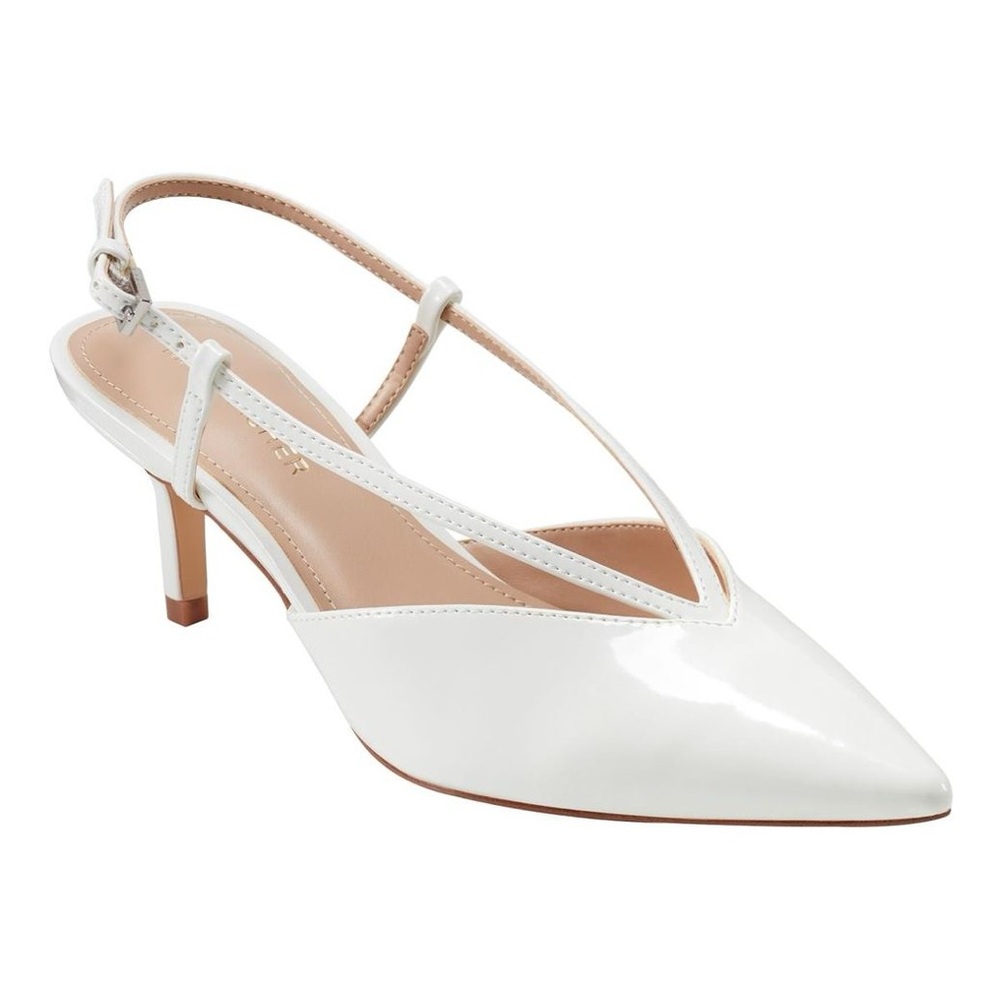 MARC FISHER Avila Slingback Kitten Heels NIB